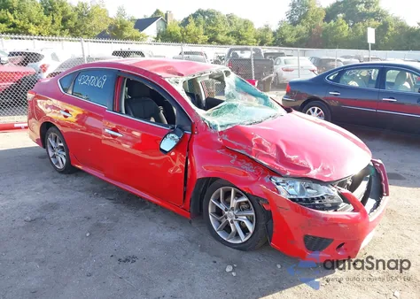 2015 Nissan Sentra Sr z USA, uszkodzony, nr VIN 3N1AB7APXFY254450